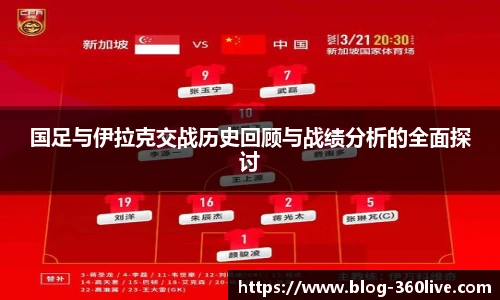 国足与伊拉克交战历史回顾与战绩分析的全面探讨